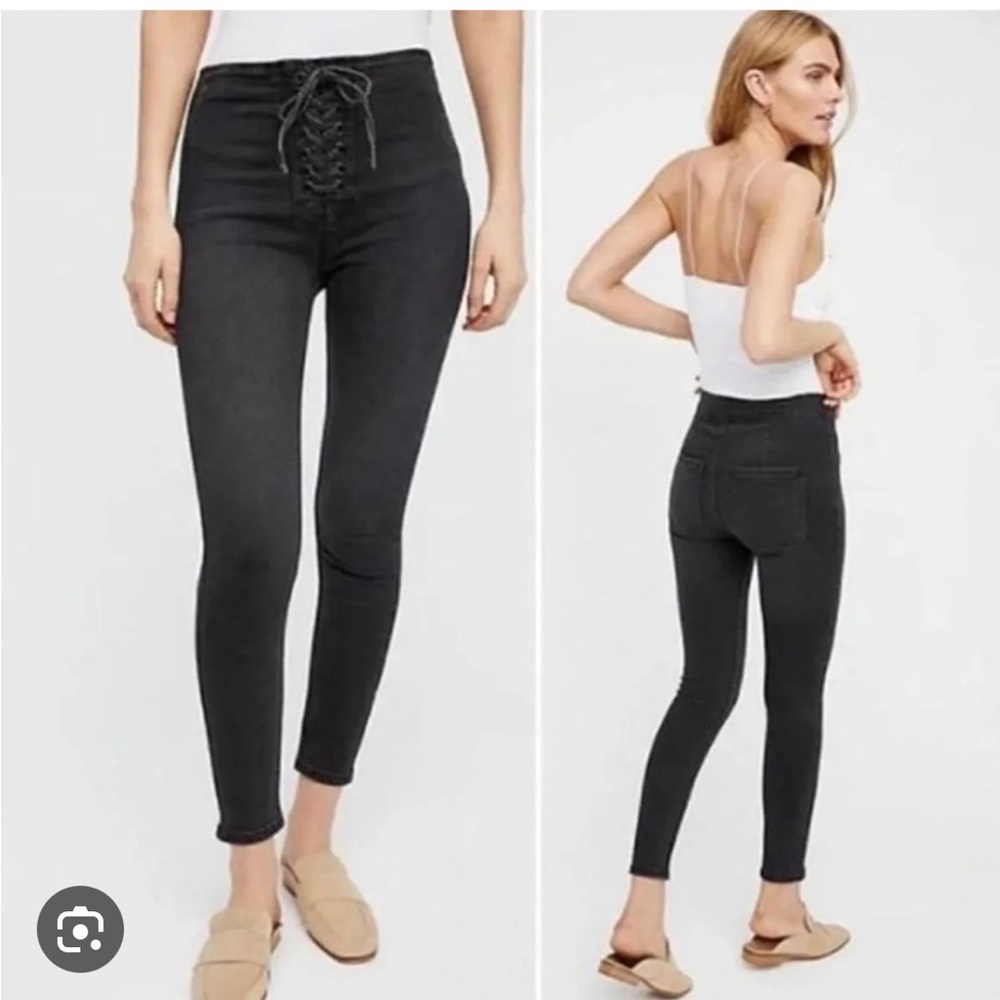 Free people lace up pant 29